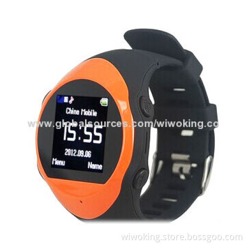 GPS Global Positioning Smart Watch Phone with Global Monitoring, SOS Emergency Call Function